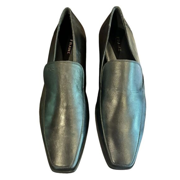 Frame Le Verona Flat in Black NWOB Size 39 1/2 or US 8 1/2 - Picture 2 of 6